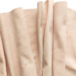 Пальтовая ткань "Розовый персик Меланж"