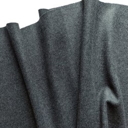 Пальтовая ткань "Темно-серый Меланж"