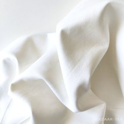 Замша иск. костюмная "Молочный" - отрез 0.61 м  (грязный)
